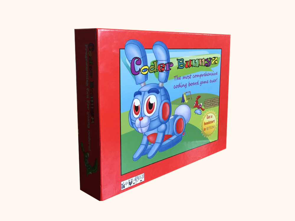CoderBunnyz board game box