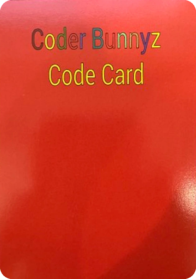 Coder Bunnyz code card